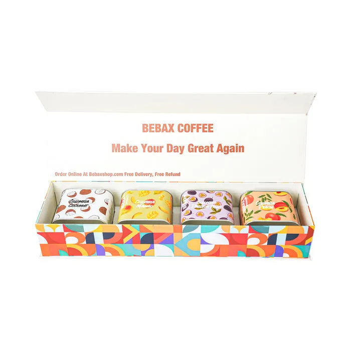 Premium Flavoured Box — Coconut, Mango, Passion Fruit, Peach